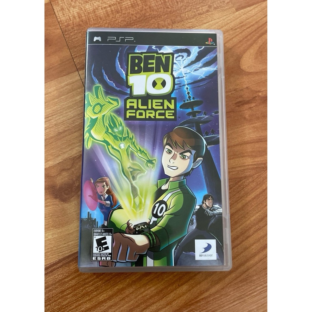 PSP‎ Ben 10 Alien Force game